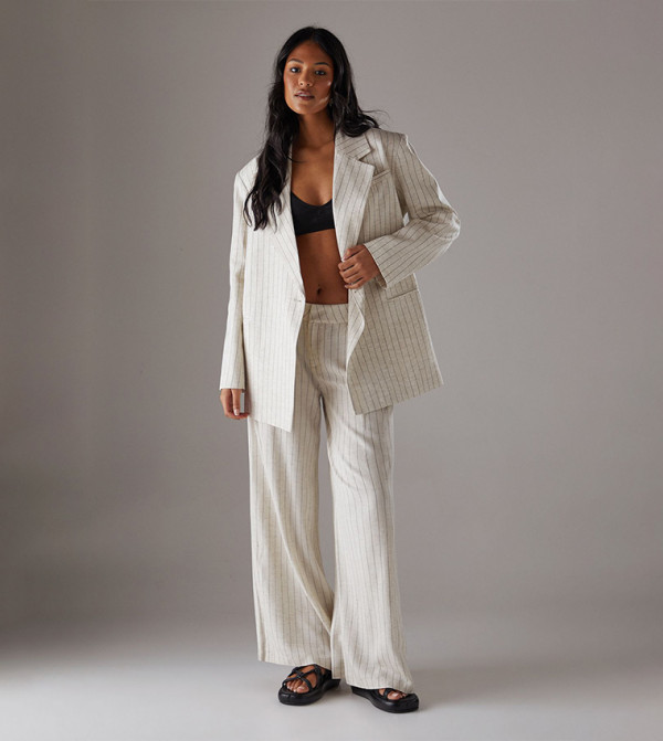 Warehouse - Outlet Warehouse - Outlet - Beige Casual Pants