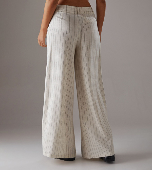 Warehouse - Outlet Warehouse - Outlet - Beige Casual Pants