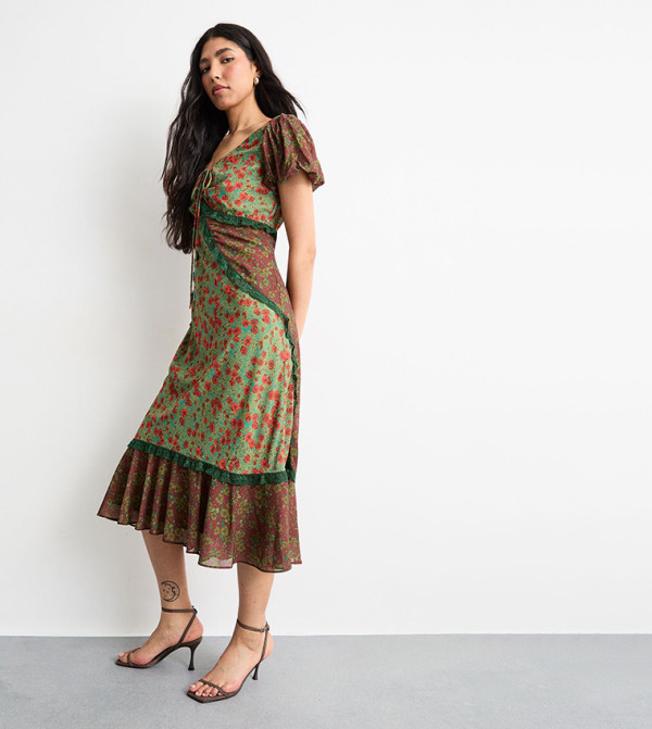 Warehouse  Clothing - Multi Midi Dresses