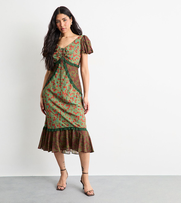 Warehouse  Clothing - Multi Midi Dresses