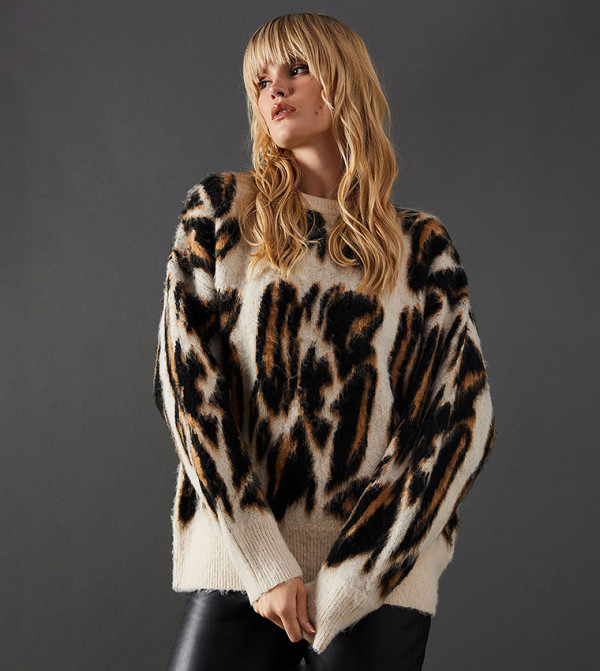 Warehouse Warehouse - Multi Round Neck Sweaters