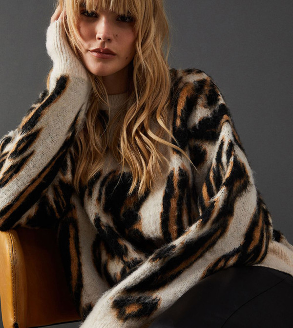 Warehouse Warehouse - Multi Round Neck Sweaters