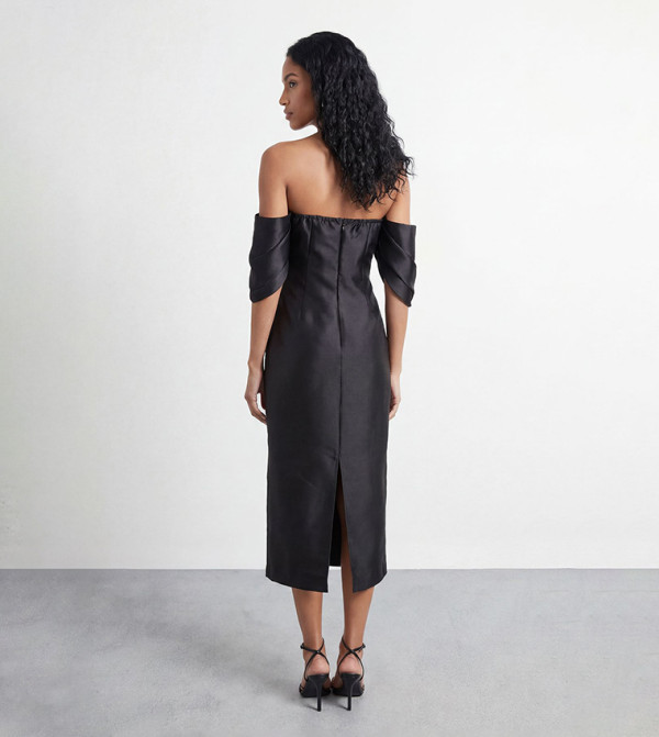 ويرهاوس ويرهاوس - أسود Midi Dresses