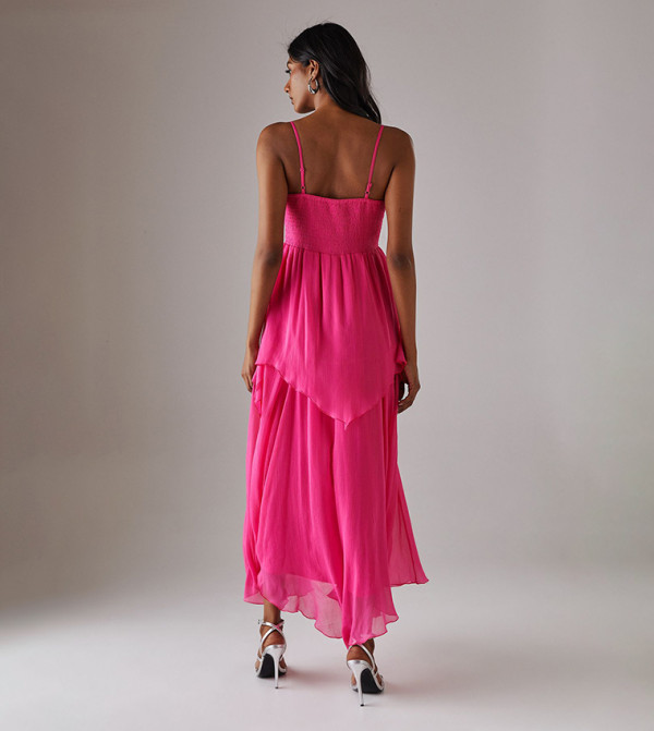 ويرهاوس ويرهاوس - وردي Maxi Dresses