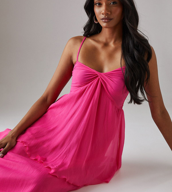ويرهاوس ويرهاوس - وردي Maxi Dresses