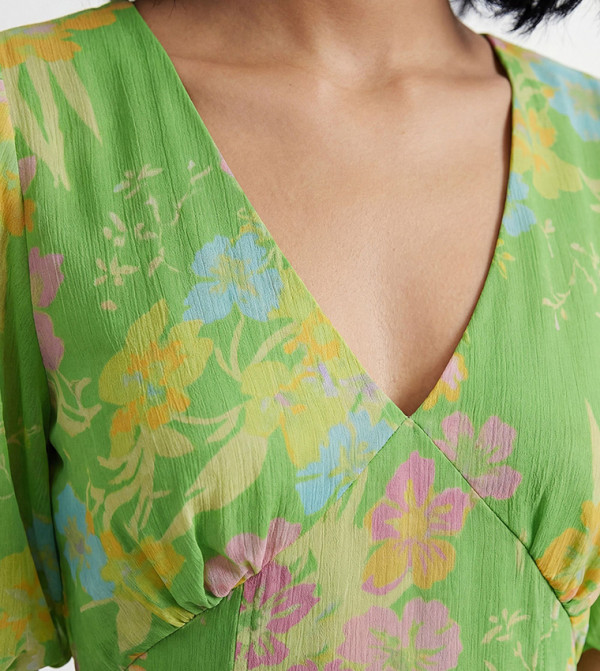 ويرهاوس ويرهاوس - أخضر Midi Dresses