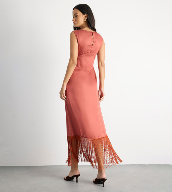 ويرهاوس ويرهاوس - وردي Midi Dresses