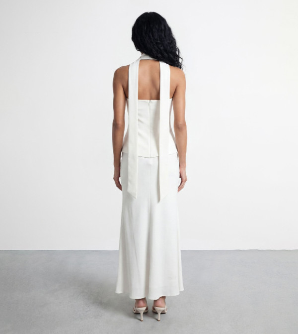 ويرهاوس ويرهاوس - أبيض Midi Dresses