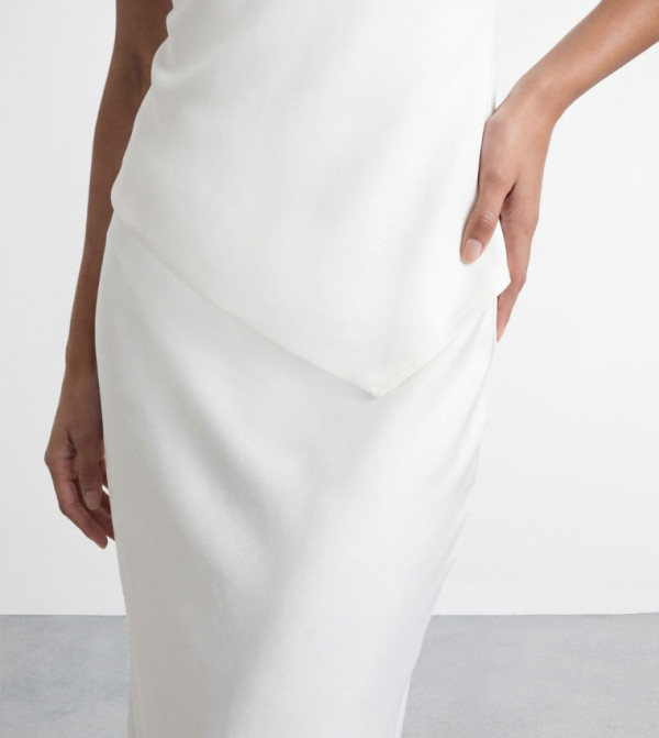ويرهاوس ويرهاوس - أبيض Midi Dresses