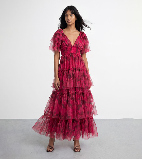 Warehouse Warehouse - Pink Maxi Dresses