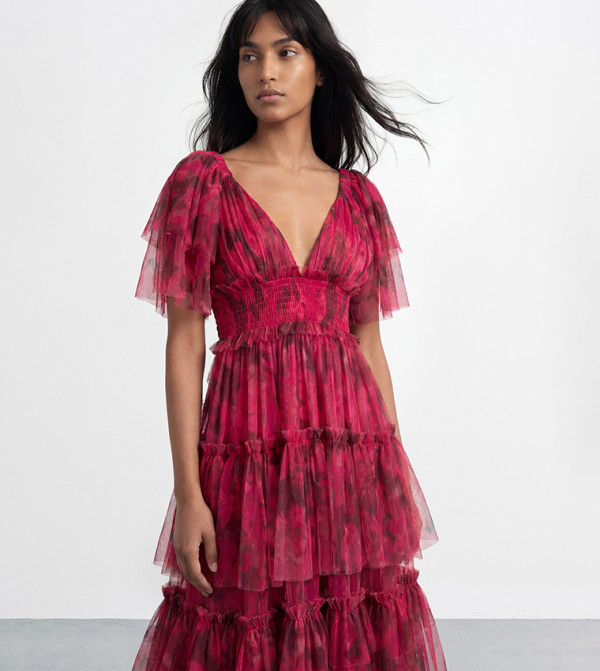 Warehouse Warehouse - Pink Maxi Dresses