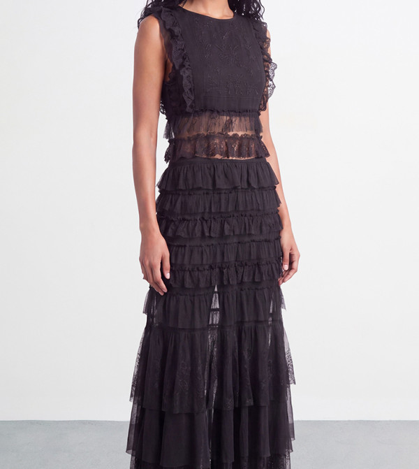 ويرهاوس ويرهاوس - أسود Midi Dresses