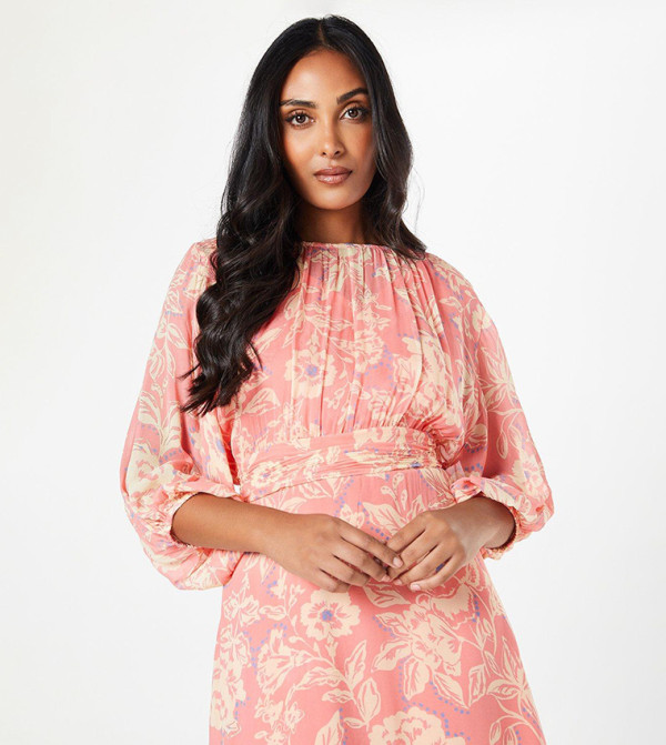 واليس  واليس - وردي فساتين كاجوال