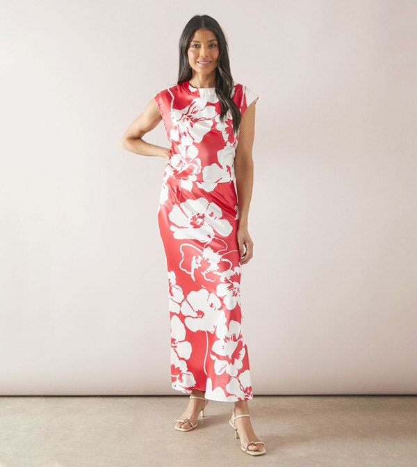 واليس  واليس - أحمر  Maxi Skirts