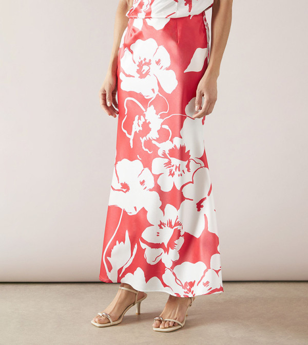 واليس  واليس - أحمر  Maxi Skirts