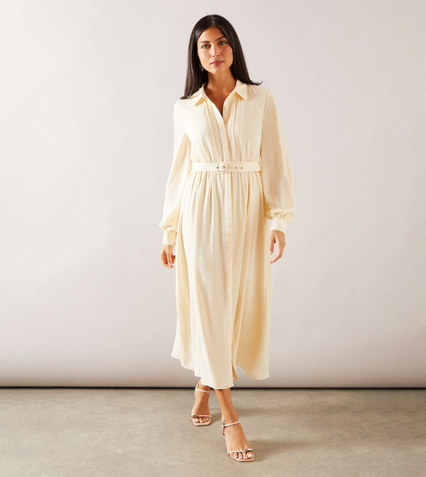 واليس  واليس - أصفر Shirt & T-Shirt Dresses