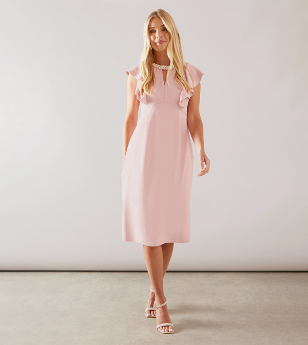Wallis Wallis - Pink Midi Dresses