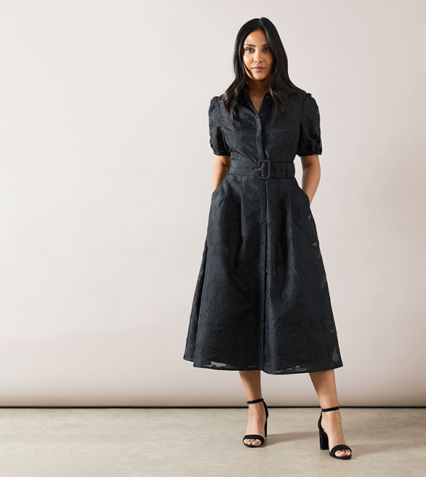 Wallis Wallis - Black Shirt & T-Shirt Dresses