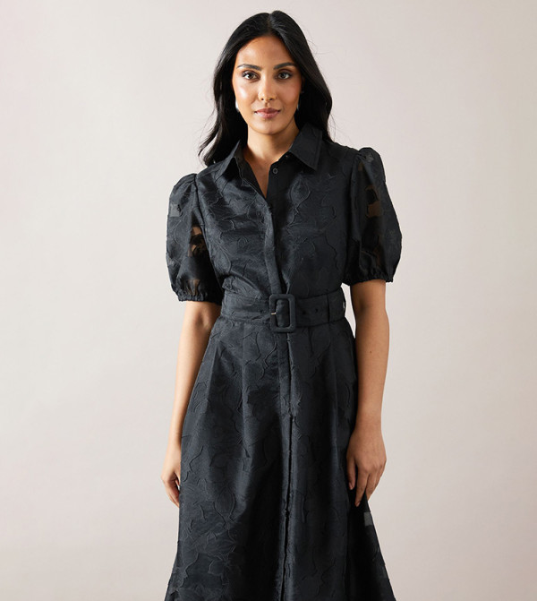Wallis Wallis - Black Shirt & T-Shirt Dresses