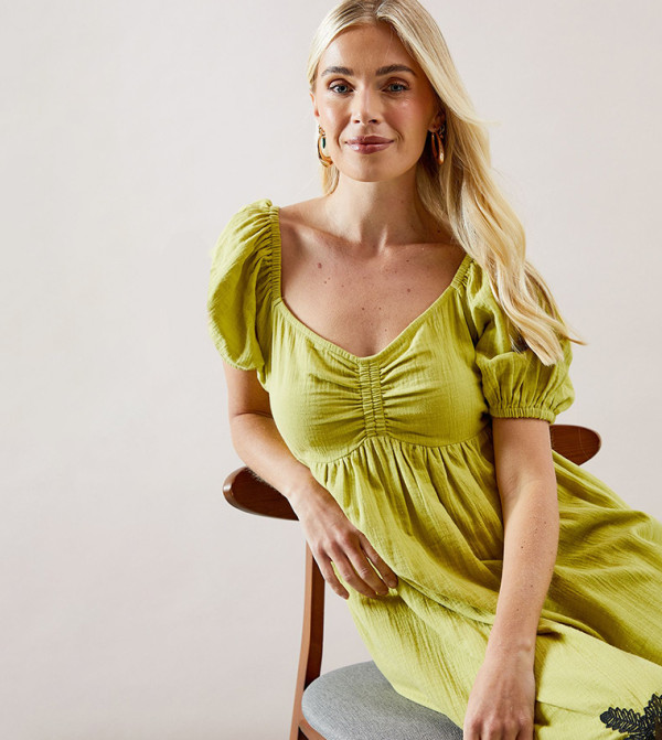 Wallis Wallis - Olive Casual Dresses