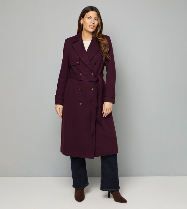 Wallis  Casual Jackets - Burgundy Casual Jackets