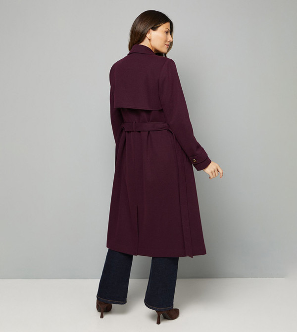 Wallis  Casual Jackets - Burgundy Casual Jackets