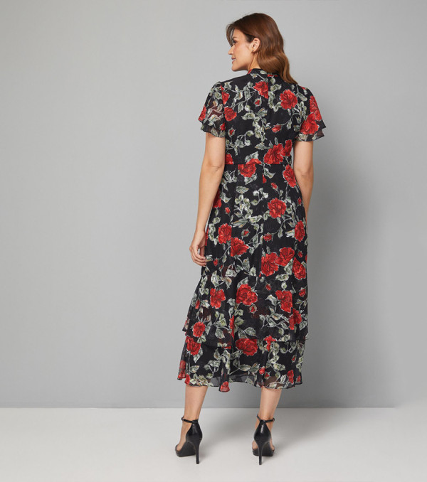 واليس   فساتين - أسود Midi Dresses