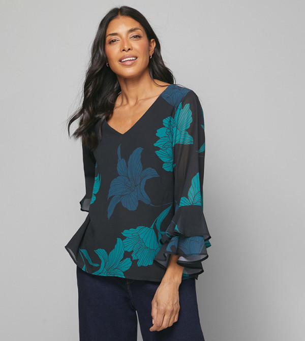 واليس   dark-romantic - أسود Casual Tops