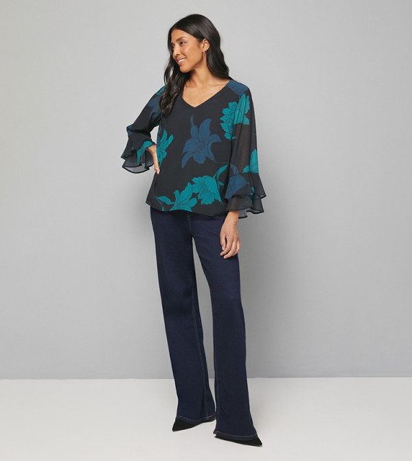 واليس   dark-romantic - أسود Casual Tops