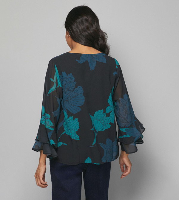 واليس   dark-romantic - أسود Casual Tops