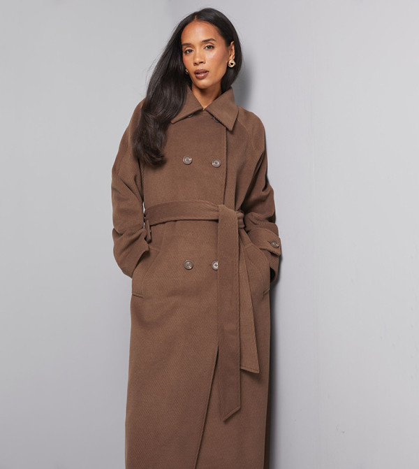 Wallis Wallis - CHOCOLATE Overcoats