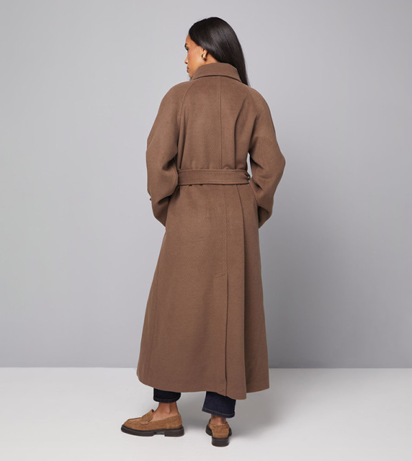 Wallis Wallis - CHOCOLATE Overcoats
