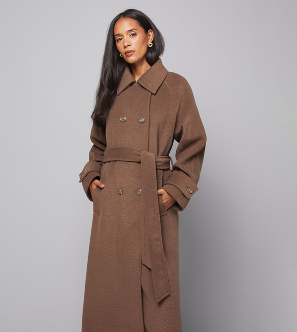Wallis Wallis - CHOCOLATE Overcoats