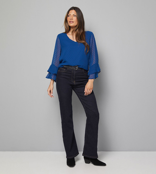 واليس واليس - أزرق Casual Tops
