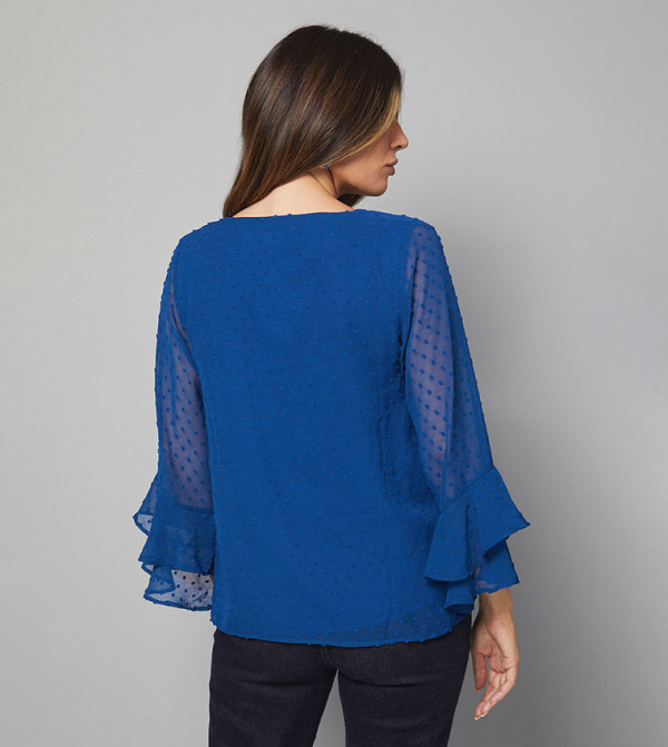 واليس واليس - أزرق Casual Tops
