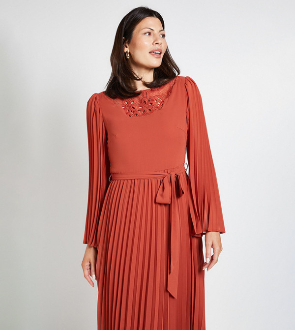 Wallis  - Rust Midi Dresses
