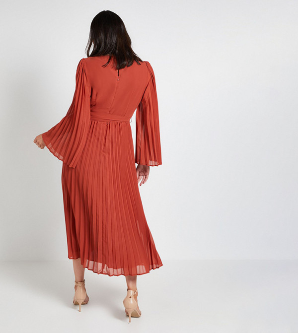 Wallis  - Rust Midi Dresses