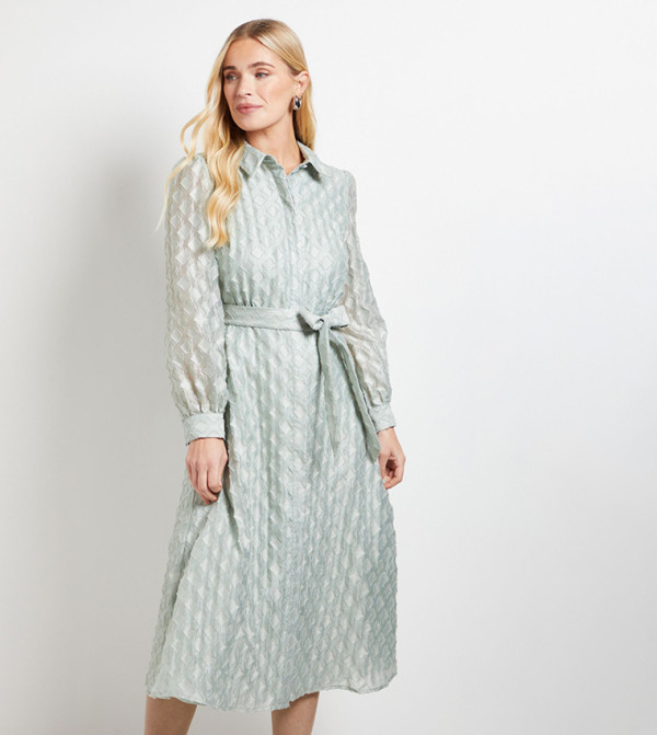 Wallis Wallis - Green Shirt & T-Shirt Dresses