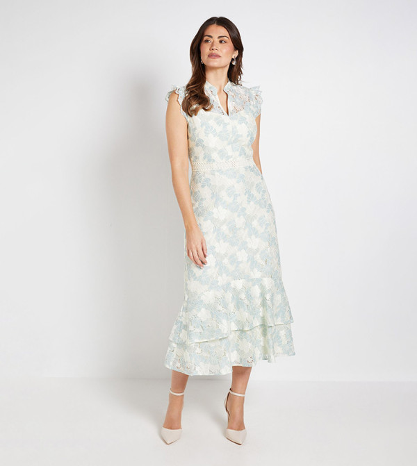 واليس   فساتين -  فاتح  Midi Dresses