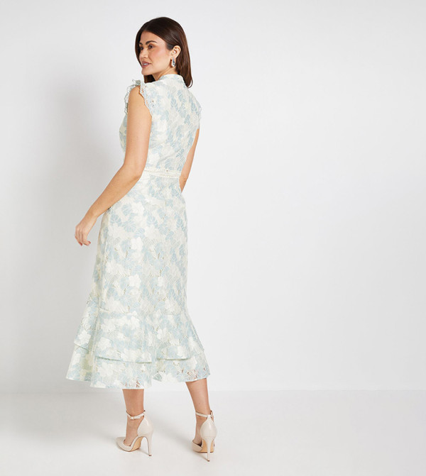واليس   فساتين -  فاتح  Midi Dresses