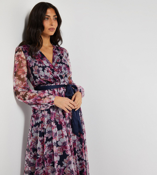 Wallis Wallis - Navy Midi Dresses