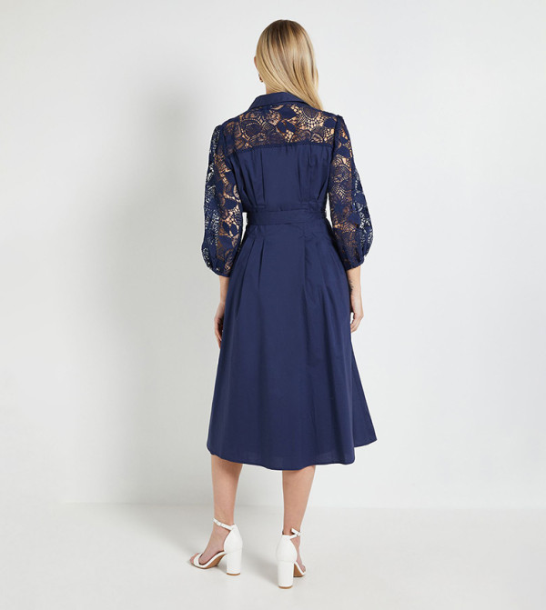 واليس   فساتين - كحلي Shirt & T-Shirt Dresses