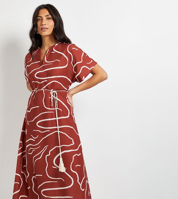 Wallis Wallis - Brown Midi Dresses