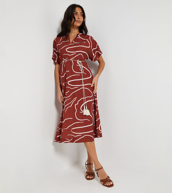 Wallis Wallis - Brown Midi Dresses