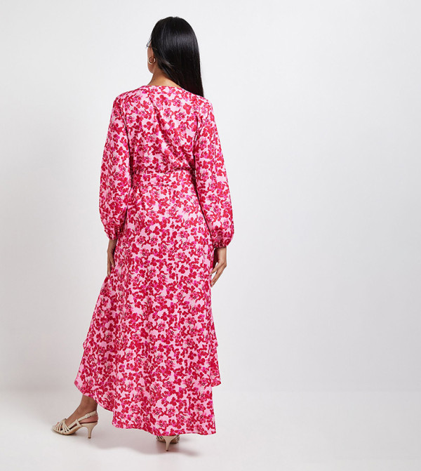 Wallis Wallis - Pink Midi Dresses