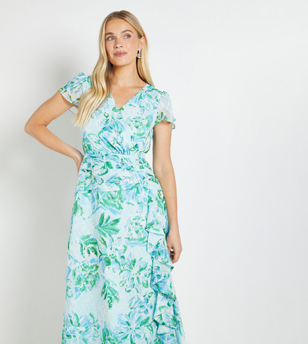 واليس واليس - أزرق Midi Dresses