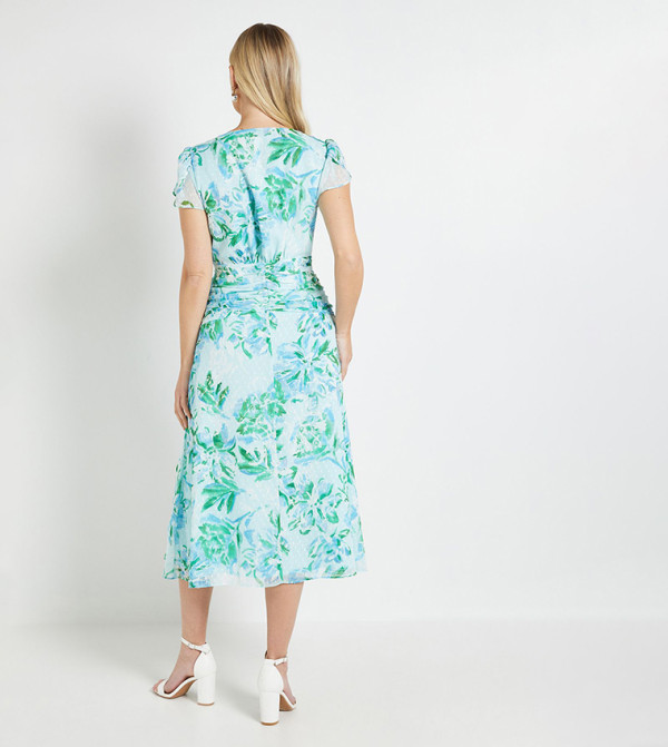 واليس واليس - أزرق Midi Dresses