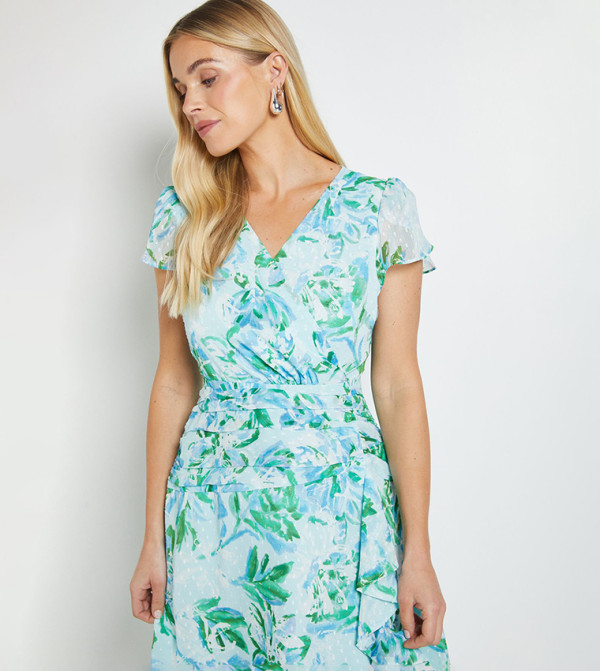 واليس واليس - أزرق Midi Dresses