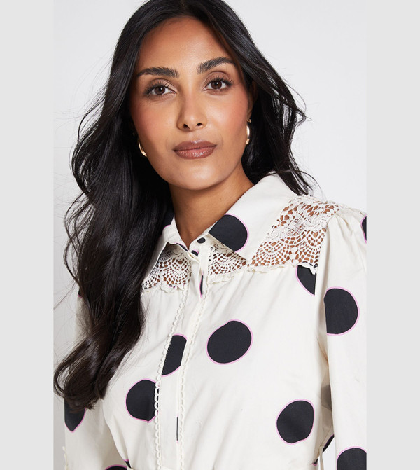 واليس   فساتين تيشيرت - أبيض Shirt & T-Shirt Dresses