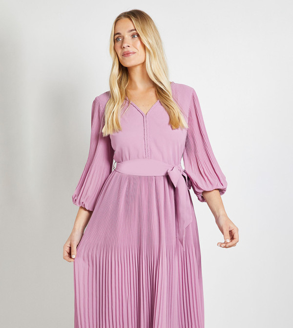 واليس   فساتين - أرجواني Midi Dresses